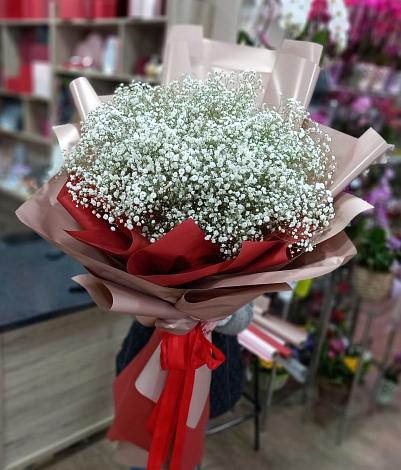 Букет цветов из: Гипсофила в Ушумун
